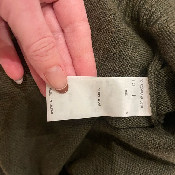 Moussy wool sweater (green) - Picture 5 of 6